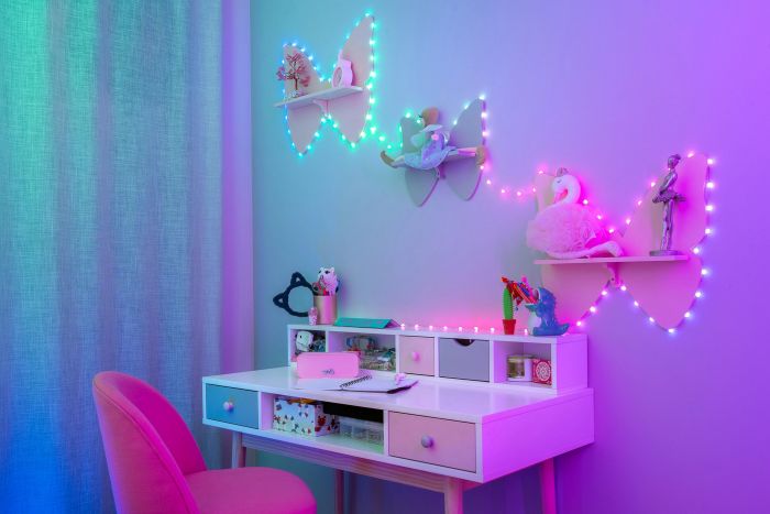 Гірлянда Smart LED Twinkly Candies Heart RGB 200 IP20 12м USB-C кабель зелений без БЖ