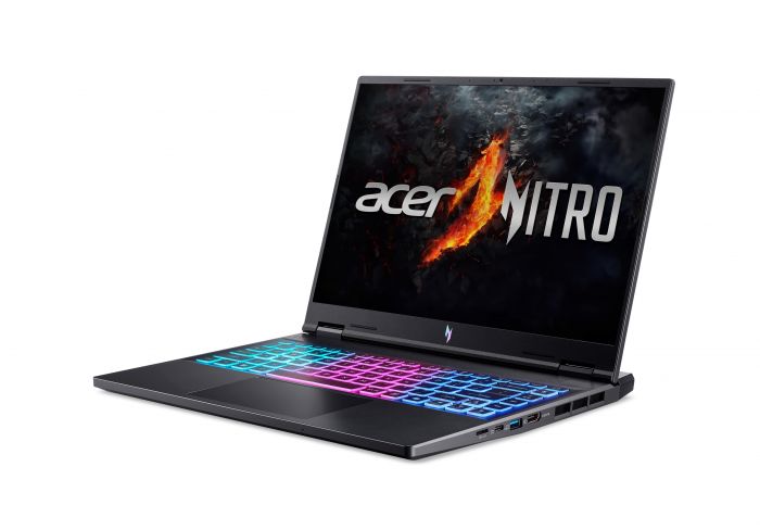 Ноутбук Acer Nitro 14 AN14-41 14.5" WUXGA IPS, AMD R5-8645HS, 16GB, F512GB, NVD4050-6, Lin, чорний