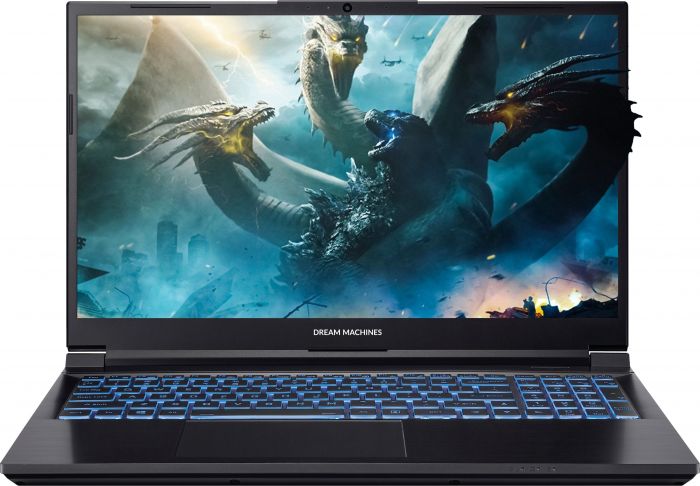 Ноутбук Dream Machines RG4060-15 15.6FHD IPS, Intel i7-13620H, 32GB, F1TB, NVD4060-8, DOS, чорний