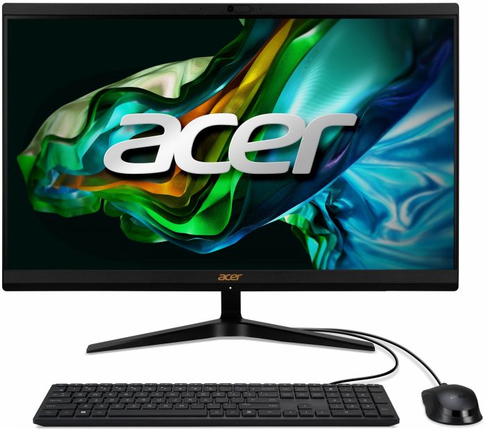 Комп'ютер персональний моноблок Acer Aspire C24-1800 23.8" FHD, Intel i3-1305U, 16GB, F512GB, UMA, WiFi, кл+м, без ОС, чорний