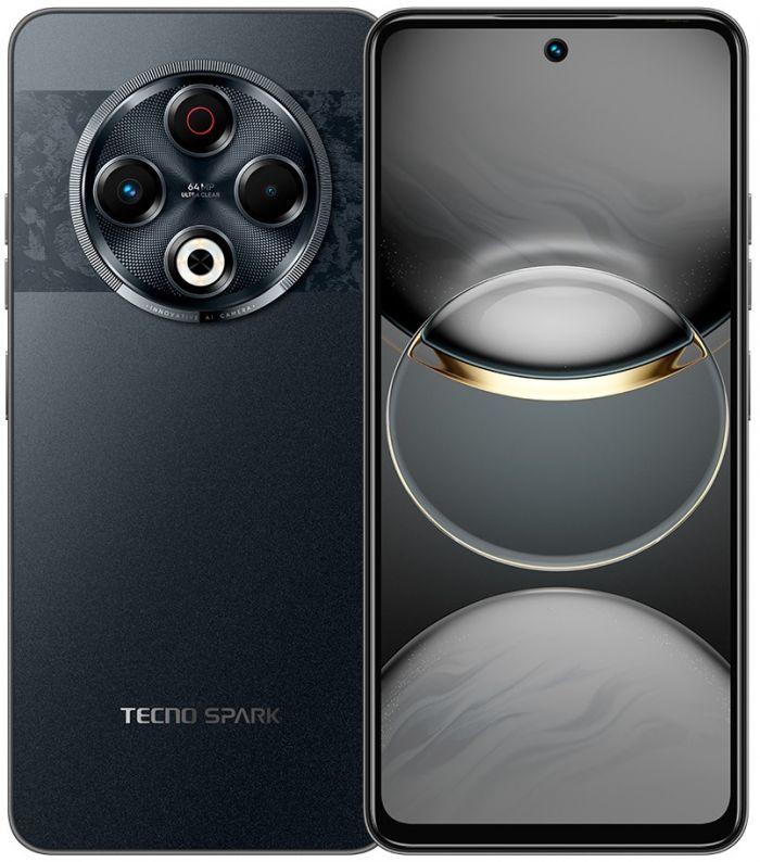 Смартфон TECNO Spark 30 (KL6) 6.78" 8/256ГБ, 2SIM, 5000мА•год, Stellar Shadow