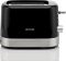 Тостер Gorenje 850Вт, підігрів, розморожування, пластик, чорний