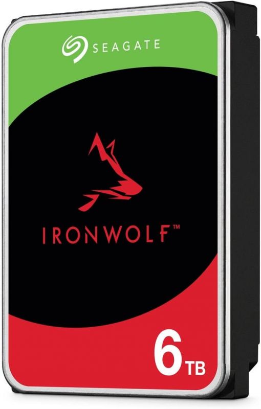 Жорсткий диск Seagate  6TB 3.5" 5400 256MB SATA IronWolf