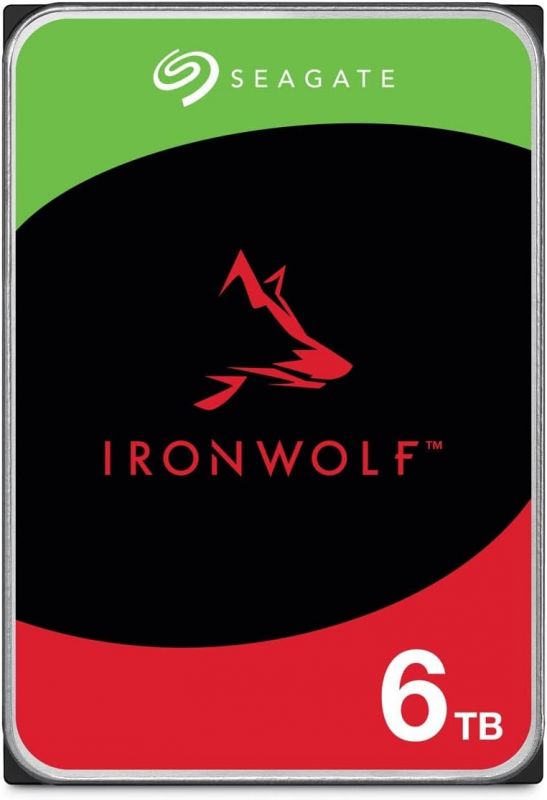 Жорсткий диск Seagate  6TB 3.5" 5400 256MB SATA IronWolf