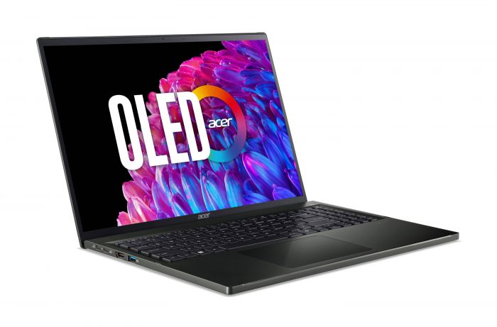 Ноутбук Acer Swift Edge SFE16-44 16" 3.2K OLED, AMD R7-8840U, 32GB, F1TB, UMA, Win11, чорний