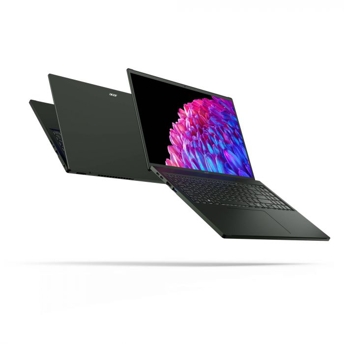 Ноутбук Acer Swift Edge SFE16-44 16" 3.2K OLED, AMD R7-8840U, 32GB, F1TB, UMA, Win11, чорний