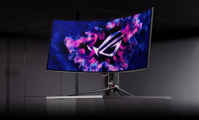 Монітор Asus 39" ROG Swift PG39WCDM 2xHDMI, DP, USB-C, 4xUSB, Audio, OLED, 3440x1440, 21:9, 240Hz, 0.03ms, DCI-P3 99%, CURVED, AdaptiveSync, HAS, HDR400