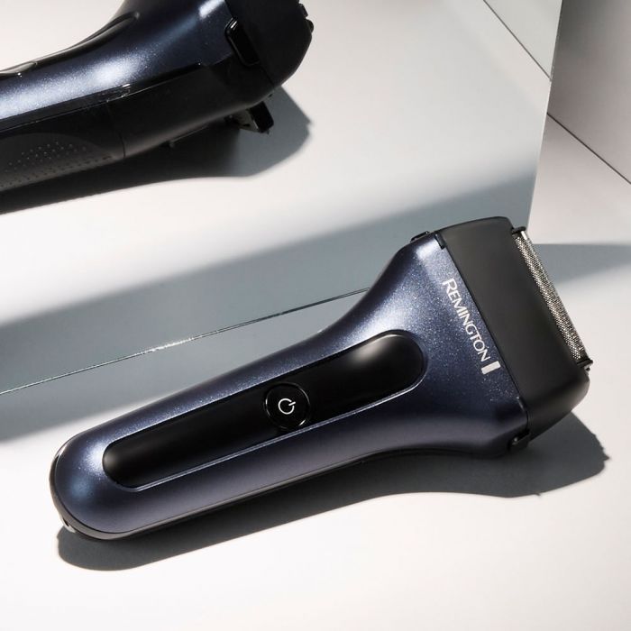 Бритва електр. Remington сіткова F7 Style,  бритв.головок-3, Ni-Mh, сух., тример, USB-C, синій