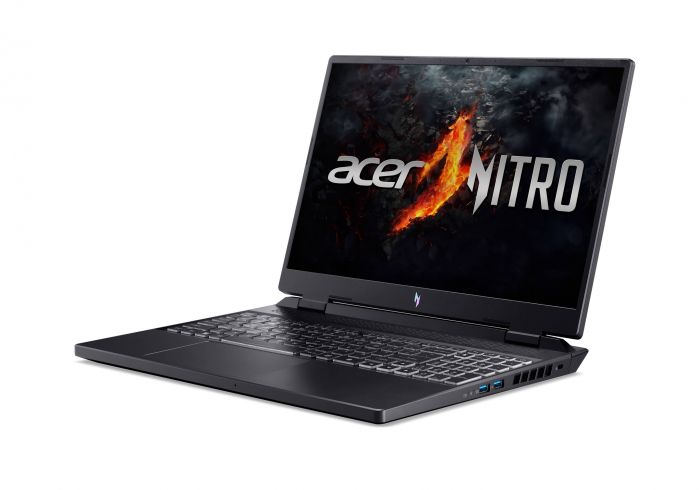 Ноутбук Acer Nitro 16 AN16-42 16" WQXGA IPS, AMD R7-8845HS, 32GB, F1TB, NVD4070-8, Lin, чорний