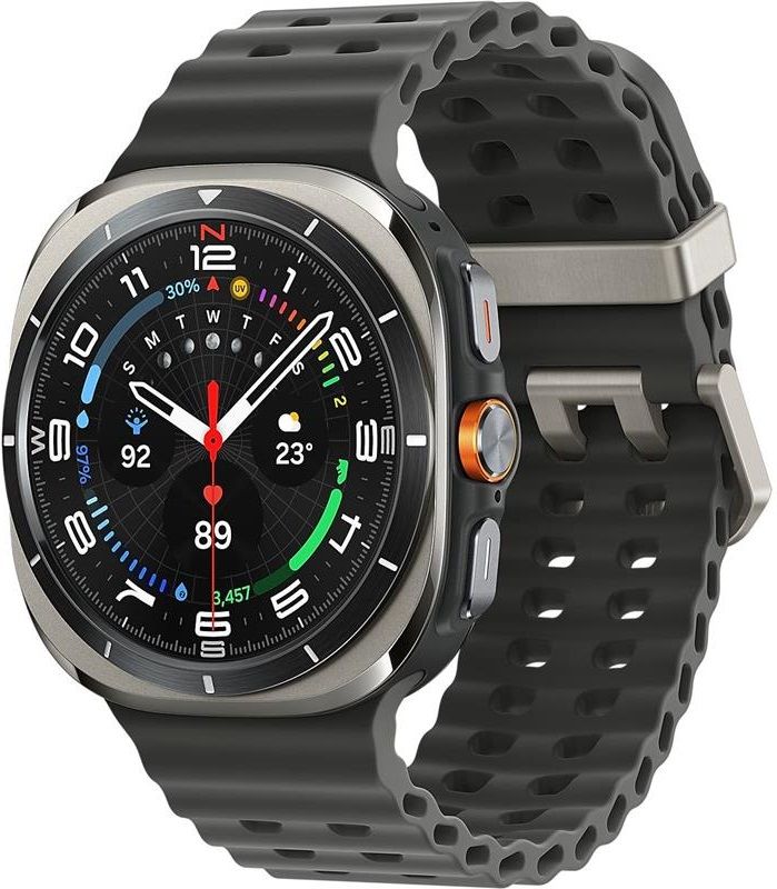 Смарт-годинник Samsung Galaxy Watch Ultra 47мм LTE (L705) 1.47", 480x480, sAMOLED, BT 5.3, NFC, 2/32ГБ, сріблястий титановий