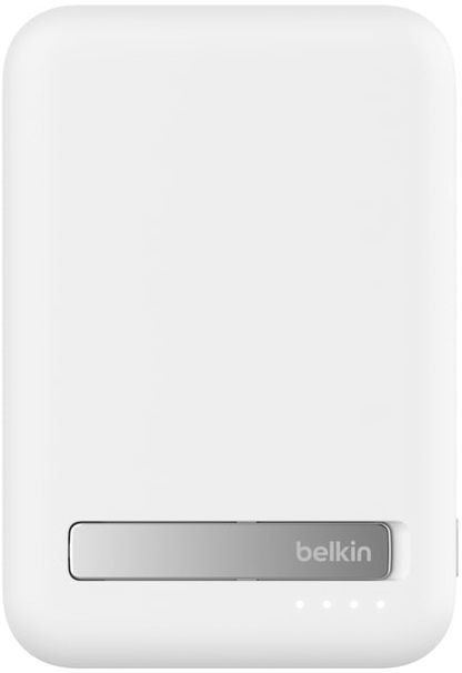 Акумулятор портативний літій-іонний Power Bank Belkin 10000мА·год, 15Вт, MagSafe Qi2, білий