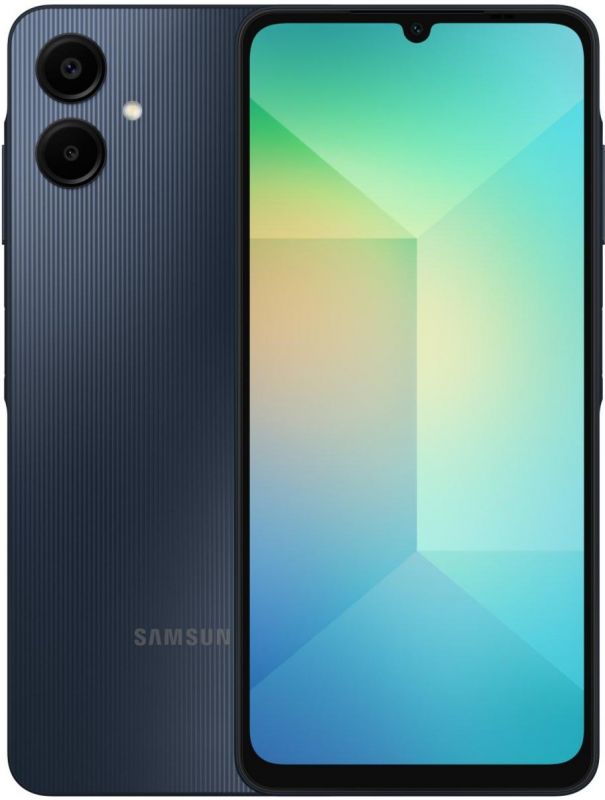 Смартфон Samsung Galaxy A06 (A065) 6.7" 4/128ГБ, 2SIM, 5000мА•год, чорний