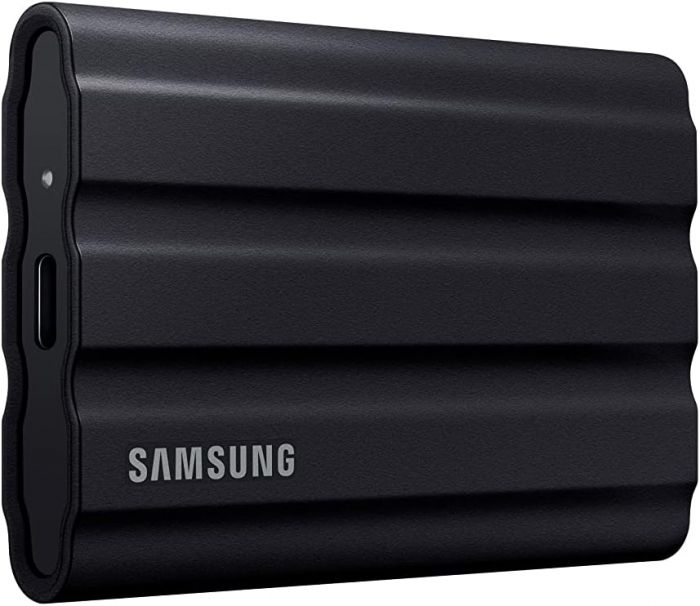 Портативний SSD Samsung 4TB USB 3.2 Gen 2 Type-C T7 Shield