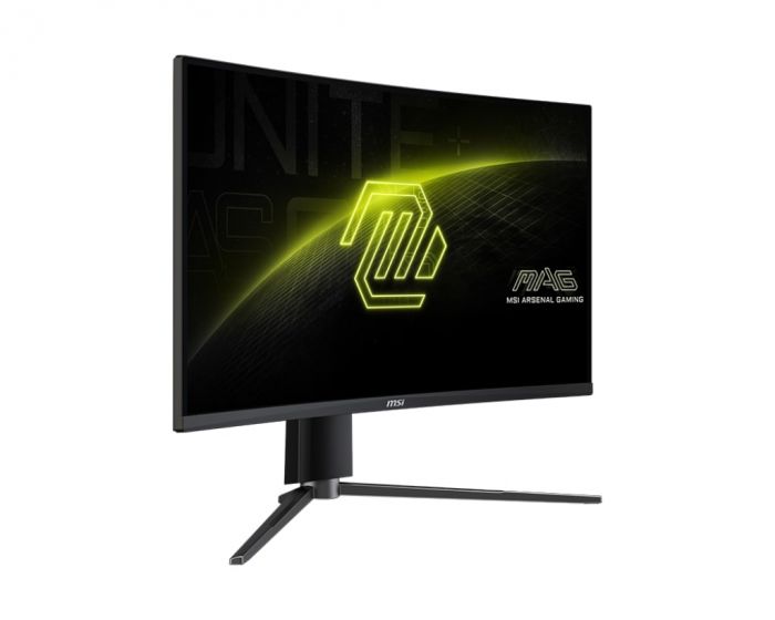 Монітор MSI 27" MAG 27CQ6PF 2xHDMI, DP, Audio, VA, 2560x1440, 180Hz, 0.5ms, sRGB 105%, CURVED, AdaptiveSync, HAS