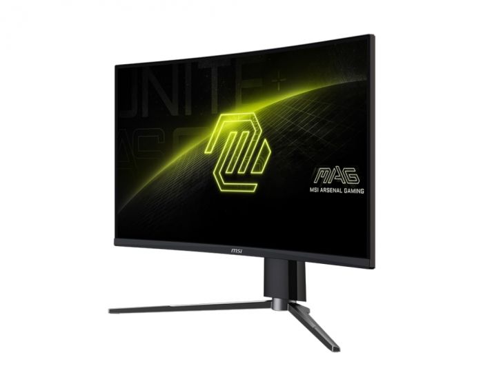 Монітор MSI 27" MAG 27CQ6PF 2xHDMI, DP, Audio, VA, 2560x1440, 180Hz, 0.5ms, sRGB 105%, CURVED, AdaptiveSync, HAS