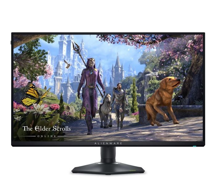 Монітор DELL 27" AW2725QF 2xHDMI, DP, USB, IPS, 3840x2160, 180Hz, 0.5ms, DCI-P3 95%, G-SYNC, AdaptiveSync, Pivot, HDR 600