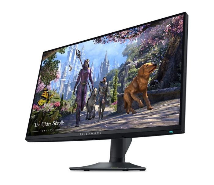 Монітор DELL 27" AW2725QF 2xHDMI, DP, USB, IPS, 3840x2160, 180Hz, 0.5ms, DCI-P3 95%, G-SYNC, AdaptiveSync, Pivot, HDR 600