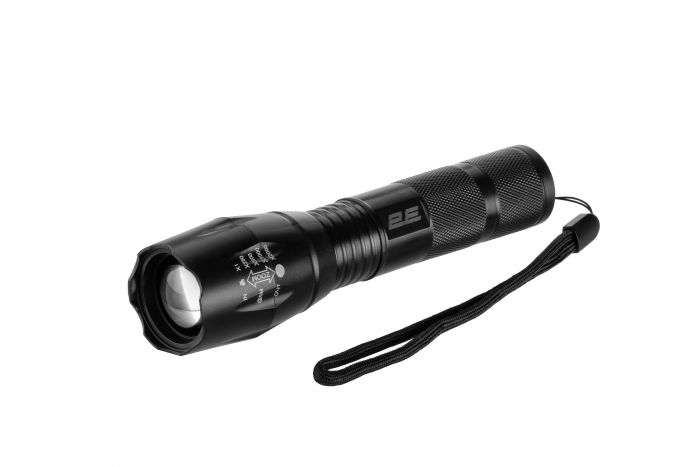 Ліхтар ручний акумуляторний 2E FLBL1812BI Micro-USB 1200мА·год 1200лм 10Вт 4 режими освітлення функція Power Bank IPX4 0.1кг
