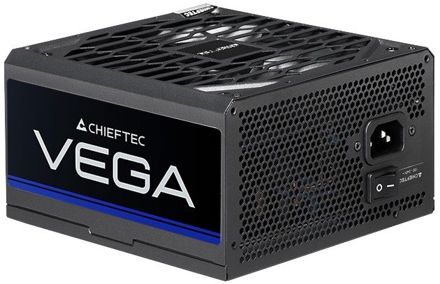 Блок живлення CHIEFTEC Vega  (850W), >90%, 80+ Gold, 135мм FDB, 1xMB 24pin(20+4), 2xCPU 8pin(4+4), 3xMolex, 6xSATA, 4xPCIe 8pin(6+2), 1xPCIe GEN5 16pin