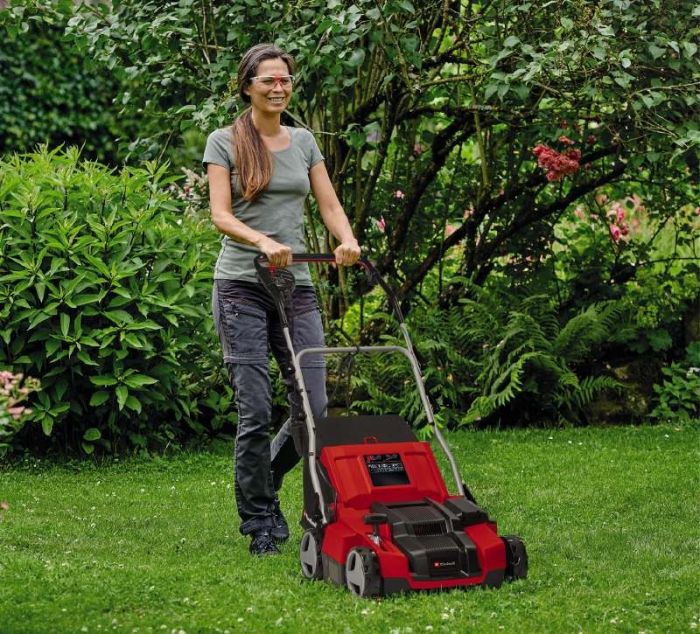 Аератор-скарифікатор електричний Einhell GE-SA 1435/1 1400Вт 35см ножи 16шт 10.18кг