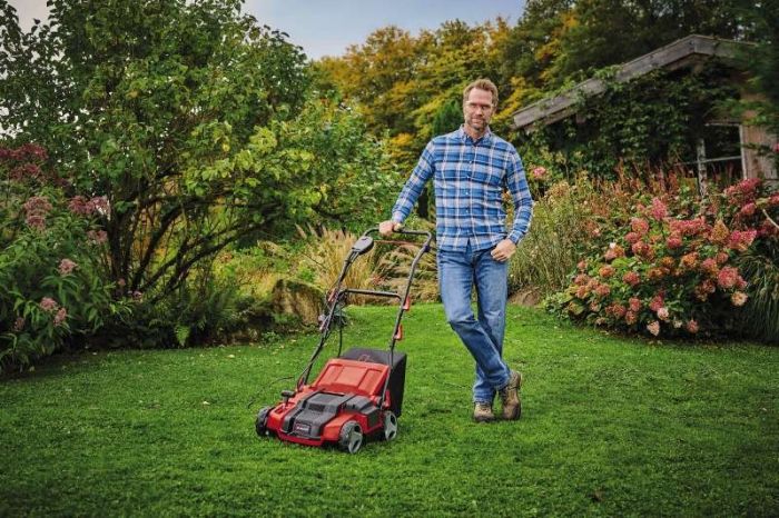 Аератор-скарифікатор електричний Einhell GE-SA 1435/1 1400Вт 35см ножи 16шт 10.18кг