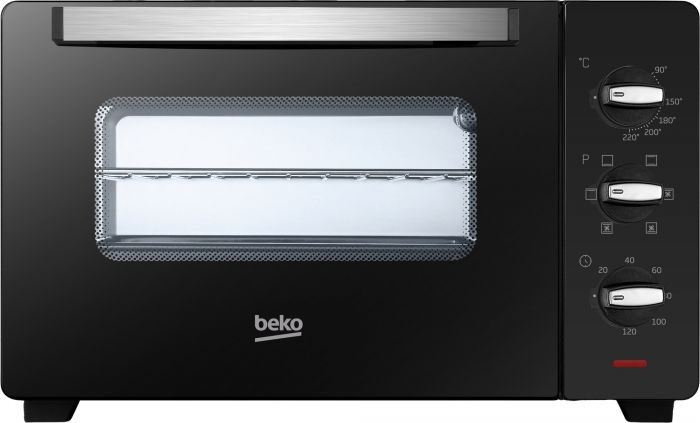 Піч електрична Beko, 30л, 1600Вт, механіч., конвенція, чорна