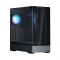 Корпус Zalman P40 Prism без БЖ, 2xUSB3.0, 1xUSBType-C, 1x120мм ARGB, VGA 420мм, LCS ready, TG 3x Panels, ATX, чорний