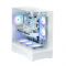 Корпус Zalman P40 Prism без БЖ, 2xUSB3.0, 1xUSBType-C, 1x120мм ARGB, VGA 420мм, LCS ready, TG 3x Panels, ATX, білий