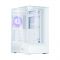 Корпус Zalman P40 Prism без БЖ, 2xUSB3.0, 1xUSBType-C, 1x120мм ARGB, VGA 420мм, LCS ready, TG 3x Panels, ATX, білий
