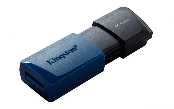 Накопичувач Kingston   64GBx2 USB 3.2 Type-A Gen1 DT Exodia Black Blue