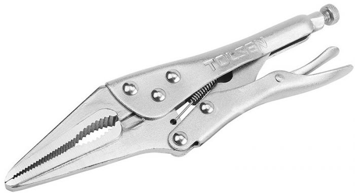 Кліщі затискні Tolsen, 0-65мм, храповий механізм, 230мм