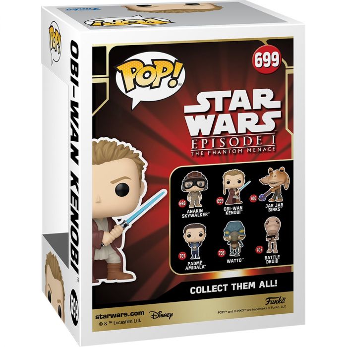 Фігурка Funko POP Star Wars: PM 25th - Obi-Wan (Young)