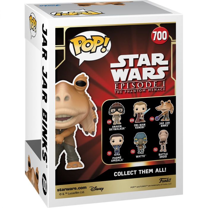 Фігурка Funko POP Star Wars: PM 25th - Jar Jar Binks w/Booma Balls