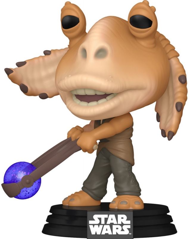 Фігурка Funko POP Star Wars: PM 25th - Jar Jar Binks w/Booma Balls