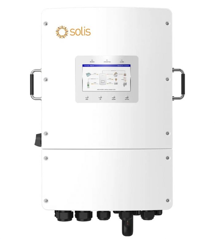 Гібридний інвертор трифазний Solis S6 15кВт, 2xMPPT, DC, для LV Batteries