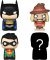 Набір подарунковий Funko POP (Bitty): DC - Batman 4PK