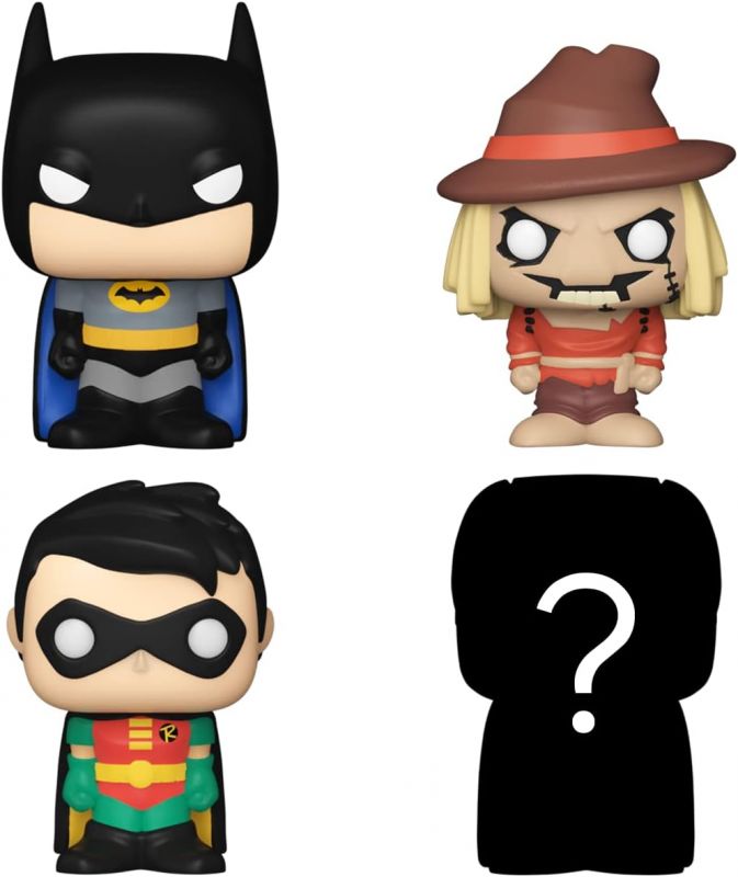 Набір подарунковий Funko POP (Bitty): DC - Batman 4PK