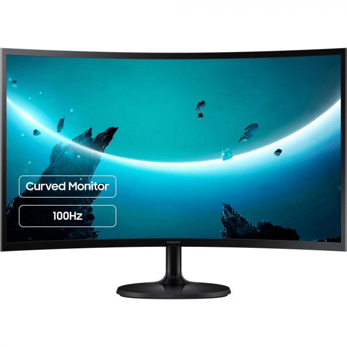 Монітор Samsung 23.8" S24D360 D-Sub, HDMI, VA, 100Hz, 4ms, CURVED