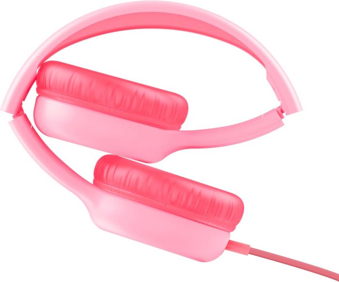 Навушники Trust Nouna Headphones mini-jack, Mic, Рожевий