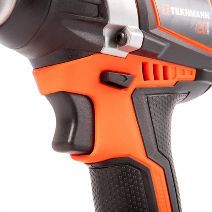 Гвинтоверт ударний акумуляторний Tekhmann TCD-200/i20 BS 20В до 2700об/хв 200Нм