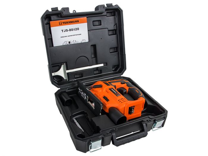 Лобзик акумуляторний Tekhmann TJS-80/i20 20В 0-2700об/хв 1.7кг без АКБ та ЗП