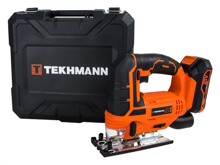 Лобзик акумуляторний Tekhmann TJS-80/i20 20В 0-2700об/хв 1.7кг без АКБ та ЗП