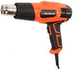 Фен будівельний Tekhmann THG-2001 2000Вт 350/550°С 300/500л/хв 0.7кг Фен будівельний Tekhmann THG-2001 2000Вт 350/550°С 300/500л/хв 0.7кг