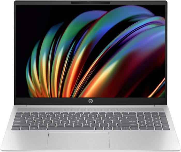 Ноутбук HP Pavilion 16-af0002ua 16" WUXGA IPS AG, Intel U7-155U, 16GB, F1024GB, UMA, DOS, сріблястий