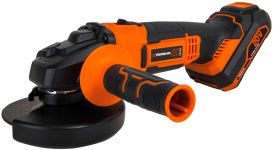 Шліфмашина кутова акумуляторна Tekhmann TAG-125/i20 kit 125мм 1250ВТ 3000-11000об/хв 2.1кг Шліфмашина кутова акумуляторна Tekhmann TAG-125/i20 kit 125мм 1250ВТ 3000-11000об/хв 2.1кг