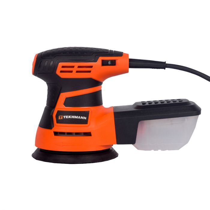 Шліфмашина ексцентрикова Tekhmann TOS-1245 450Вт 125мм 300-13000об/хв 1.7кг Шліфмашина ексцентрикова Tekhmann TOS-1245 450Вт 125мм 300-13000об/хв 1.7кг