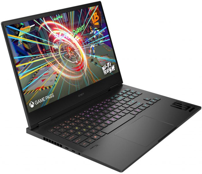 Ноутбук HP OMEN 16-wf1001ua 16.1" QHD IPS AG, Intel i7-14700HX, 32GB, F1024GB, NVD4060-8, DOS, чорний