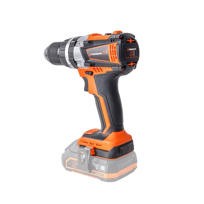 Шурупокрут-дриль акумуляторний Tekhmann TCD-65/i20 BS 20В 60Нм 0-500·2000об/хв без АКБ та ЗП