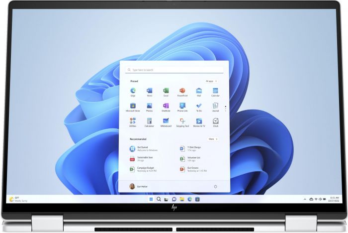 Ноутбук HP Envy x360 16-ac0008ua 16" WUXGA IPS Touch, Intel U7-155U, 32GB, F1024GB, UMA, Win11, сріблястий