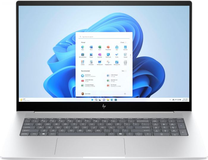 Ноутбук HP ENVY 17-da0005ua 17.3" FHD IPS Touch, Intel U5-125U, 16GB, F512GB, UMA, Win11, сріблястий